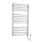 Sapho - Elektrische handdoekwarmer REDONDO 130 W 116 x 63 cm glanzend chroom