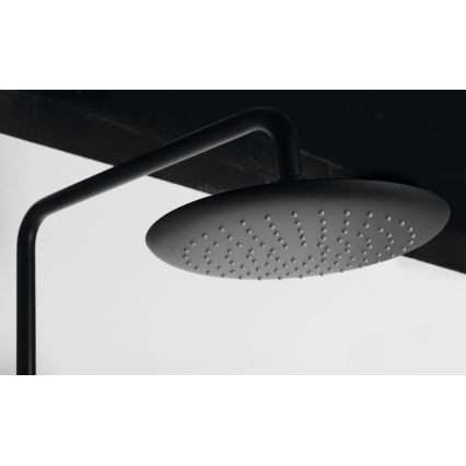 Sapho - Ensemble de douche SOLARIS avec mitigeur, noir mat