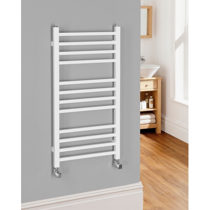 Sapho - Handdoekradiator METRO 89x45 cm wit