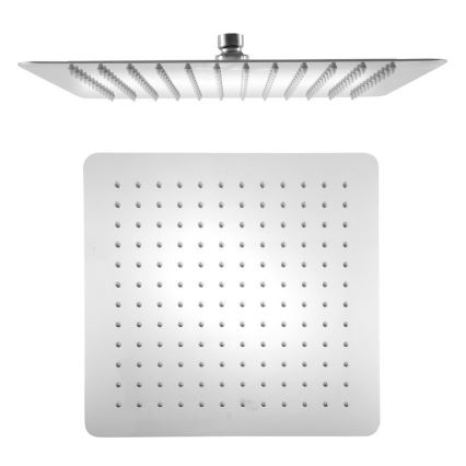 Sapho - Hoofddouche SLIM 30x30 cm gepolijst roestvrij
