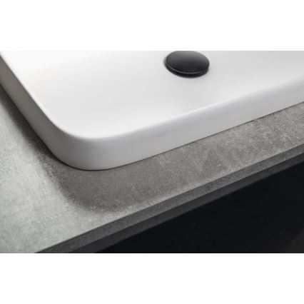 Sapho - Inbouwwastafel 55x39 cm keramiek/wit