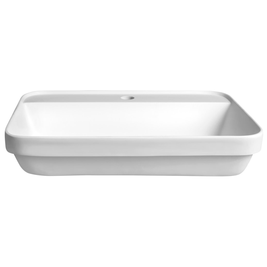 Sapho - Inbouwwastafel 55x39 cm keramiek/wit