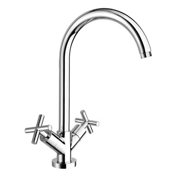 Sapho - Keukenkraan AXIA, glanzend chroom