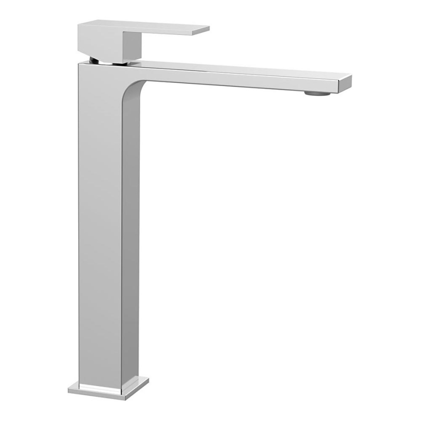 Sapho - Kraan voor wastafel CUBEMIX 27,8 cm glanzend chroom