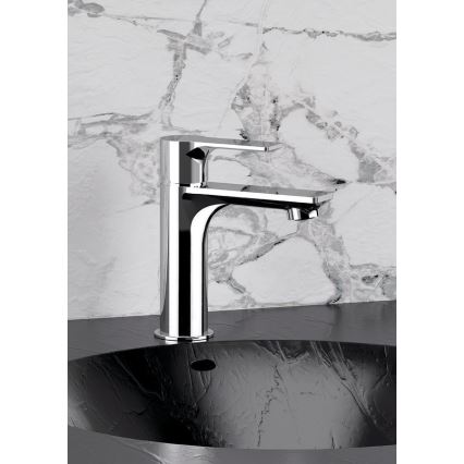 Sapho - Kraan voor wastafel PAX 16,5 cm glanzend chroom