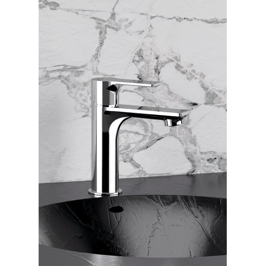 Sapho - Kraan voor wastafel PAX 16,5 cm glanzend chroom