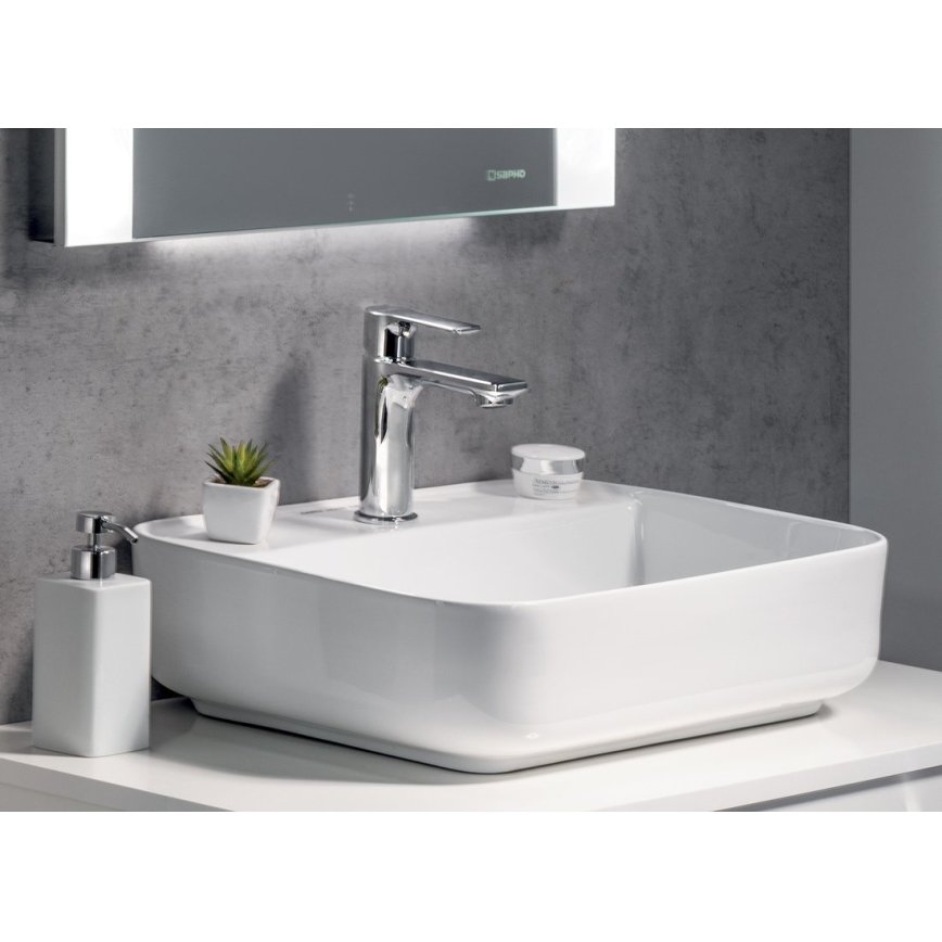 Sapho - Kraan voor wastafel PAX 16,5 cm glanzend chroom