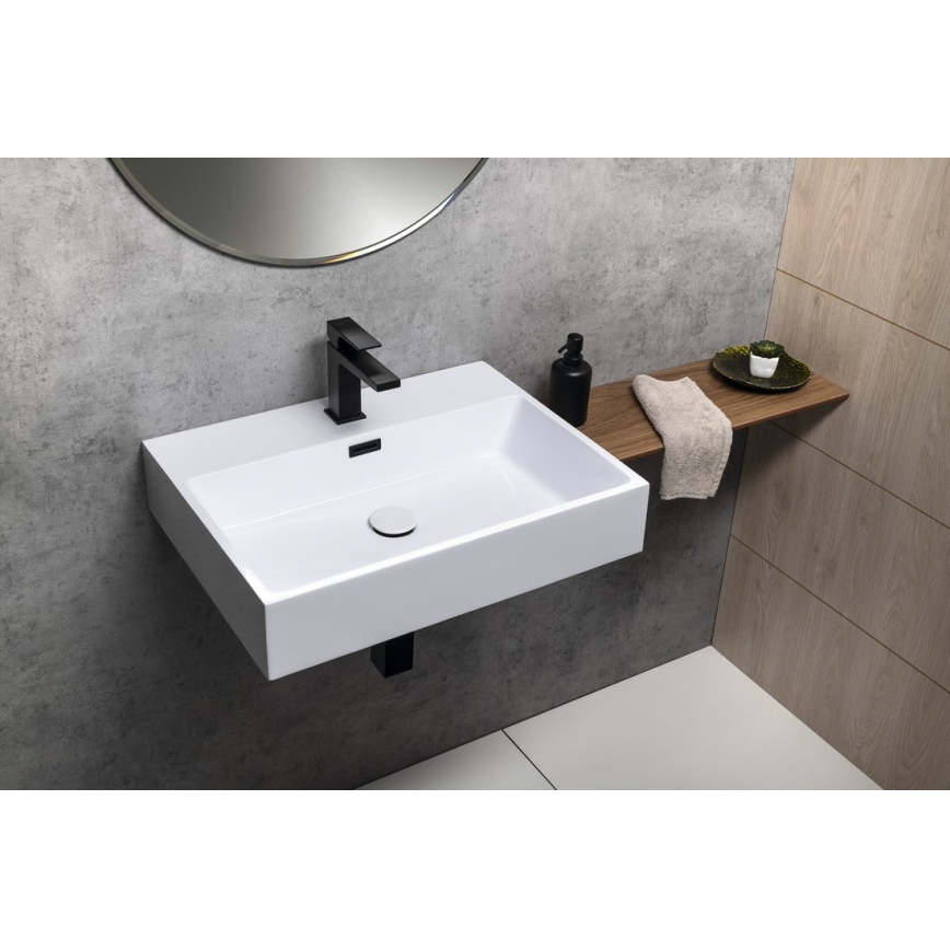 Sapho - Lavabo suspendu AQUATIC 60x46 cm céramique/blanc