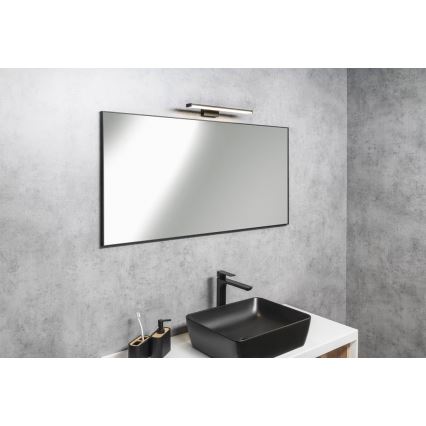 Sapho - Miroir encadré AROWANA 50x80, noir mat