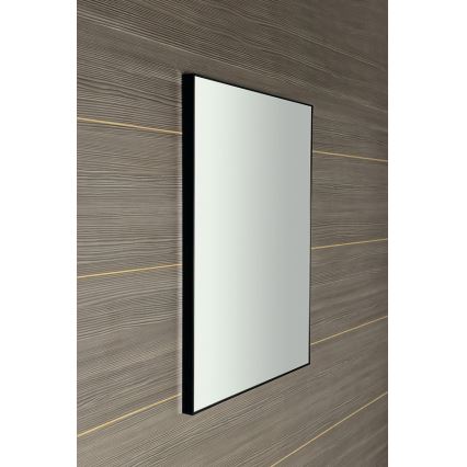 Sapho - Miroir encadré AROWANA 50x80, noir mat