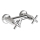 Sapho - Mitigeur de douche AXIA RETRO chrome brillant
