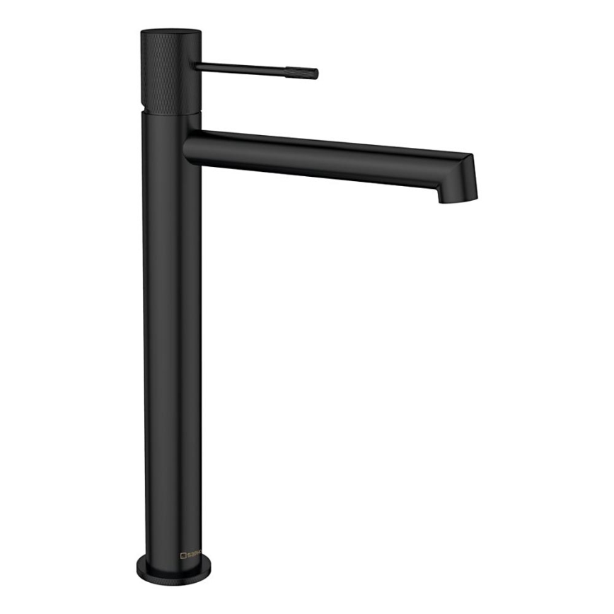 Sapho - Mitigeur de lavabo SOLARIS 32 cm noir mat