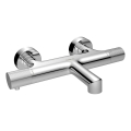 Sapho - Mitigeur thermostatique pour baignoire SOLARIS chrome brillant
