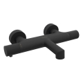 Sapho - Mitigeur thermostatique pour baignoire SOLARIS noir mat