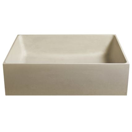 Sapho - Opzetwastafel FORMIGO 47,5 x 36,5 cm beton/beige