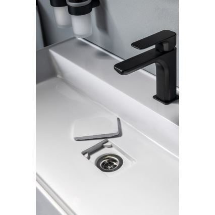 Sapho - Opzetwastafel GODIVA 68x44 cm marmer/wit