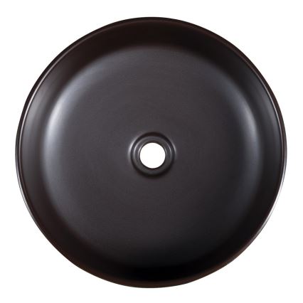 Sapho - Opzetwastafel PRIORI Ø 41 cm bruin/blauw