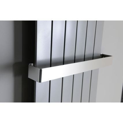 Sapho - Porte-serviettes mural COLONNA 8x34 cm en inox poli