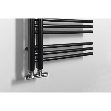 Sapho - Radiateur de salle de bains DORLION 400W 50x120x50 cm noir mat