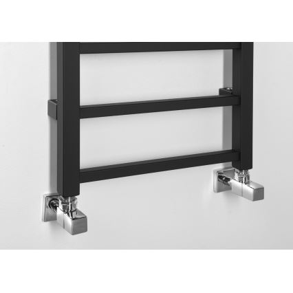 Sapho - Radiateur de salle de bains METRO DOS 150x40 cm noir mat