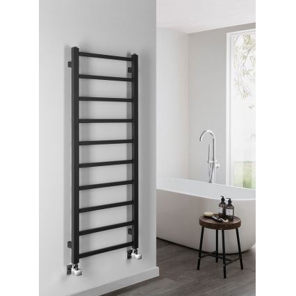 Sapho - Radiateur de salle de bains METRO DOS 247W/230V 40x114 cm noir mat