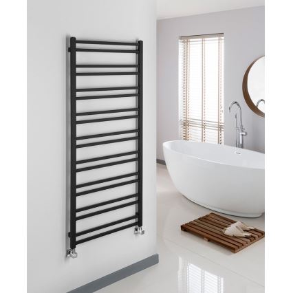 Sapho - Radiateur de salle de bains METRO DOS 476W/230V 55x143 cm noir mat