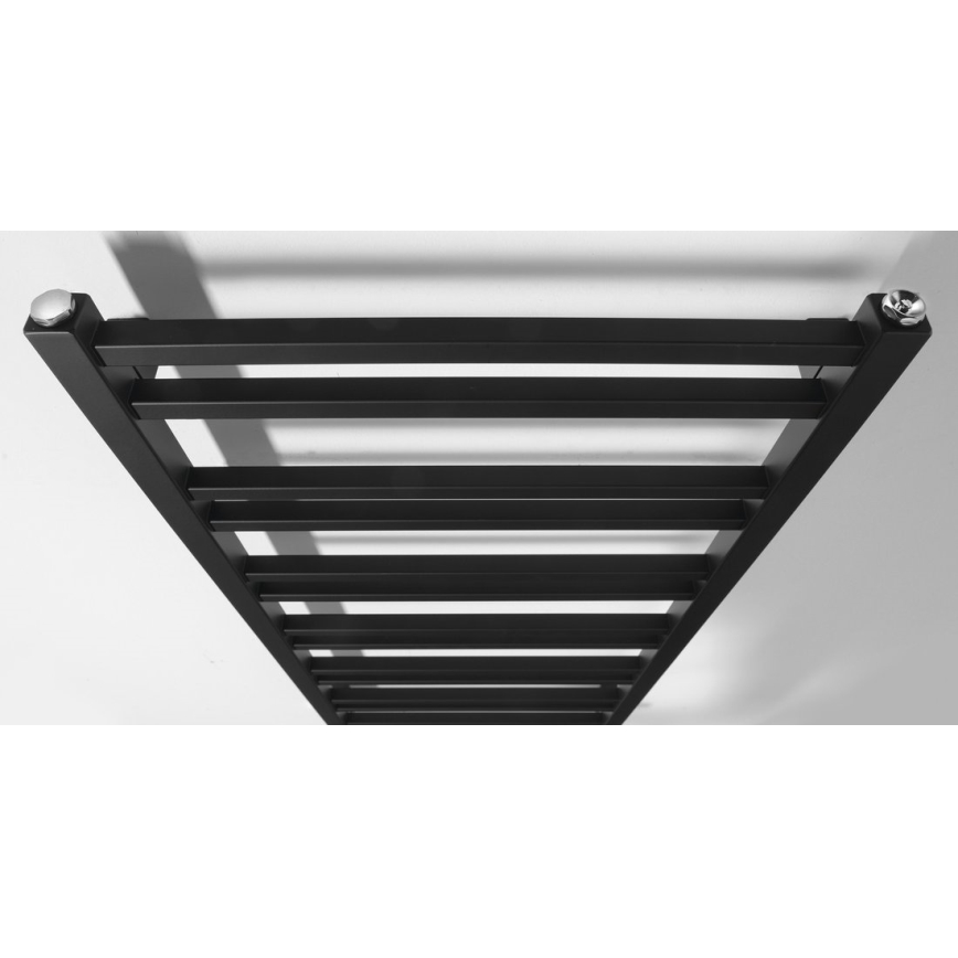 Sapho - Radiateur pour salle de bains METRO DOS 343 W 50 x 110 cm noir mat
