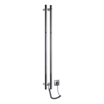 Sapho - Radiateur sèche-serviettes électrique PAPINADO 40W/230V 120 cm chrome brillant