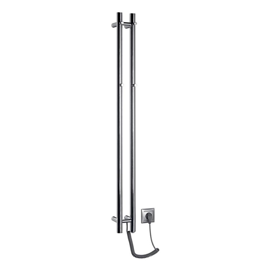 Sapho - Radiateur sèche-serviettes électrique PAPINADO 40W/230V 120 cm chrome brillant