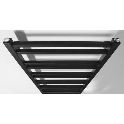 Sapho - Radiateur sèche-serviettes METRO DOS  110x50 cm noir mat