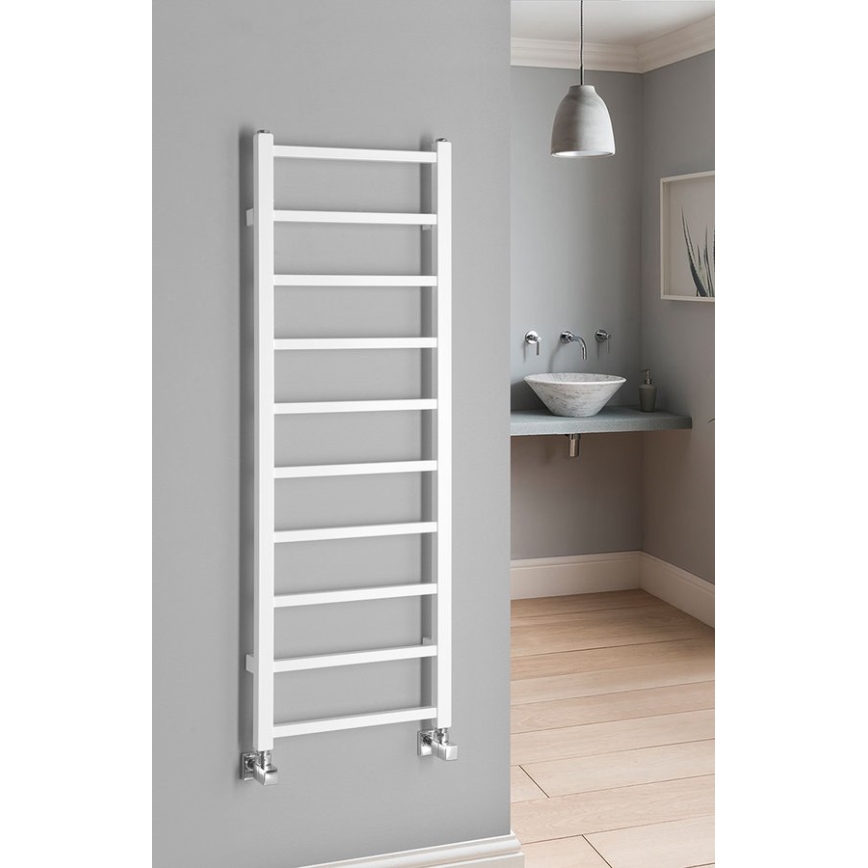 Sapho - Radiateur sèche-serviettes METRO LIGHT 247 W 40 x 114 cm blanc