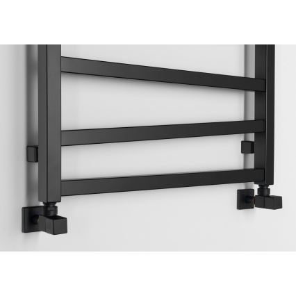 Sapho - Radiateur sèche-serviettes ZIG 133x60 cm noir