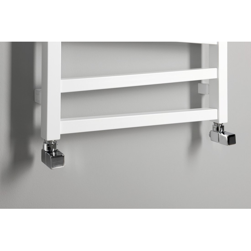 Sapho - Radiateur sèche-serviettes ZIG 406W/230V 50x110 cm blanc