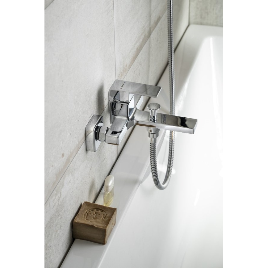 Sapho - Robinet de baignoire CUBEMIX chrome brillant
