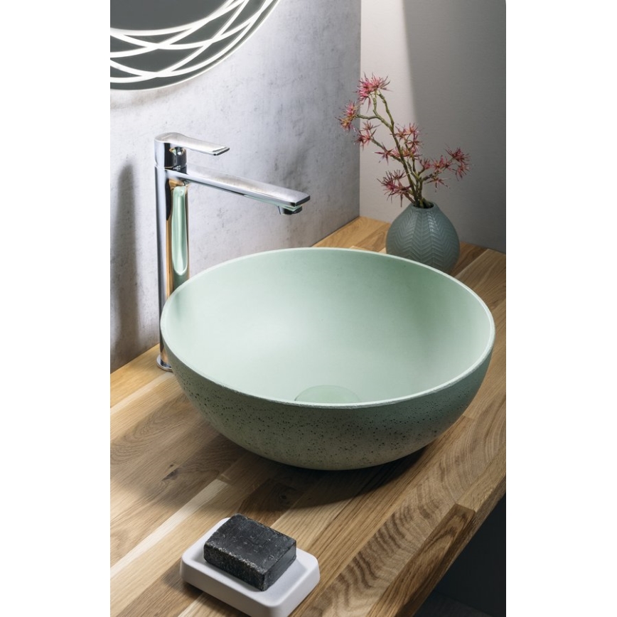 Sapho - Robinet de lavabo PAX 31,5 cm chrome brillant
