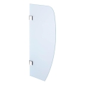 Sapho - Scheidingswand voor urinoirs 40x80 cm matglas