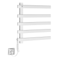 Sapho - Sèche-serviettes électrique ELCOR 63W 52x48 cm blanc mat