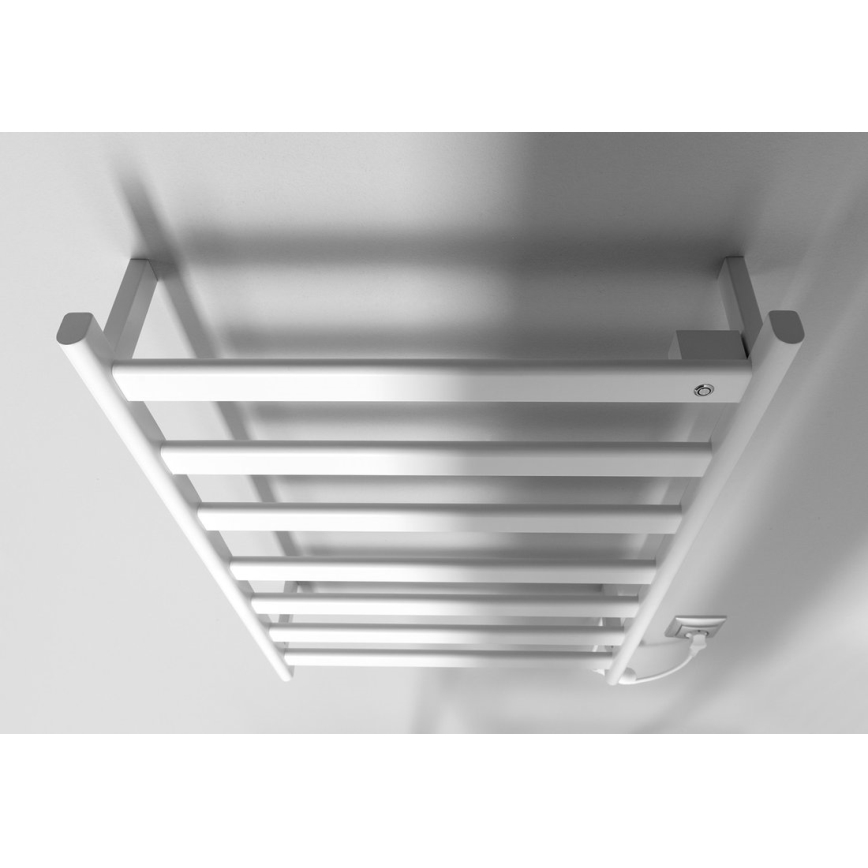 Sapho - Sèche-serviettes électrique ELIAS 105W 73x49 cm blanc mat