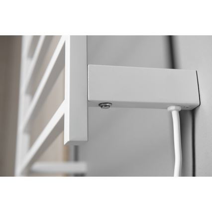 Sapho - Sèche-serviettes électrique ELZOR 60W 47x50 cm blanc mat