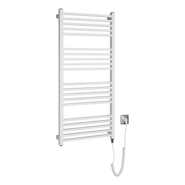 Sapho - Sèche-serviettes électrique METRO-E 400W/230V 50x106 cm blanc