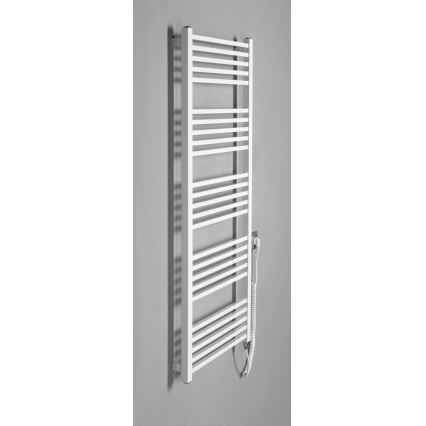 Sapho - Sèche-serviettes électrique METRO-E 500W 134x50 cm blanc