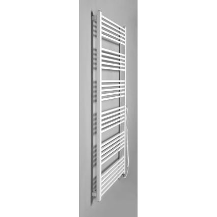 Sapho - Sèche-serviettes électrique METRO-E 800 W 162x60 cm blanc