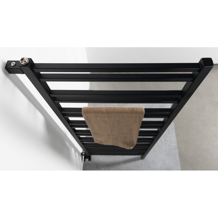 Sapho - Sèche-serviettes METRO SPACE 525W/230V 55x143 cm noir mat