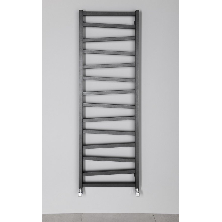 Sapho - Sèche-serviettes ZIG 582W/230V 50x157 cm anthracite