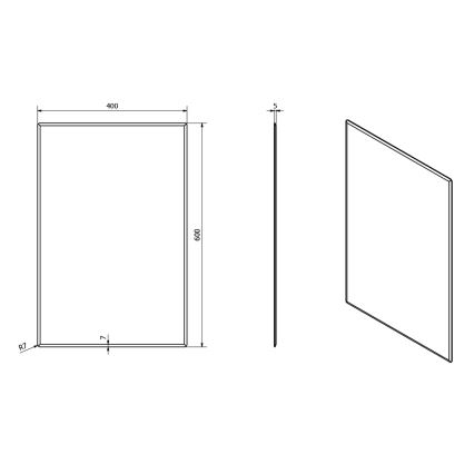 Sapho - Spiegel ACCORD 40x60 cm