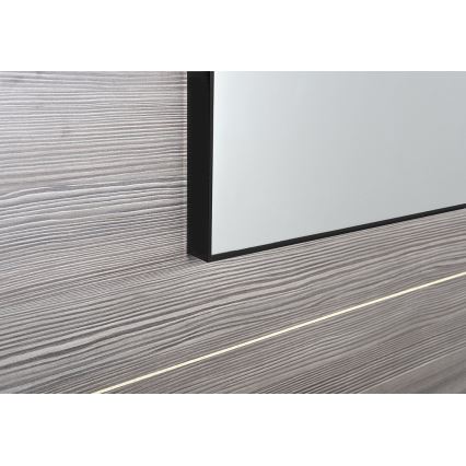 Sapho - Spiegel met lijst AROWANA 50x80 mat zwart