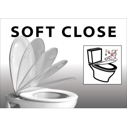 Sapho - Toiletbril ADINA SoftClose wit