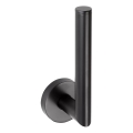 Sapho - Toiletrolhouder X-ROUND 16,5 cm zwart
