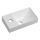 Sapho - Wandgemonteerde wastafel PICCOLINO 31x17 cm links/gietmarmer/wit