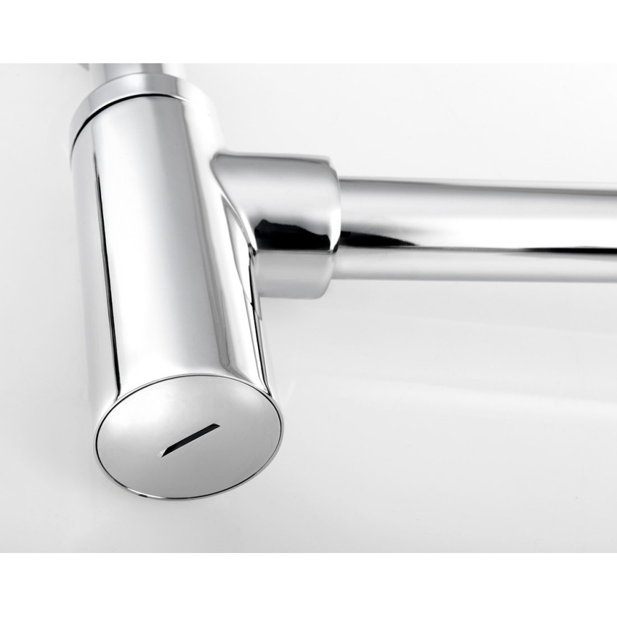 Sapho - Wastafelsifon glanzend chroom